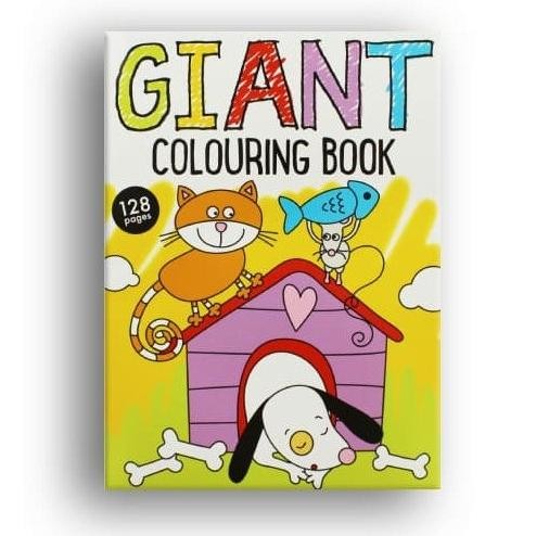 

Giant Coloring Book 128 Pages Simple Colouring For Kids !! Ready