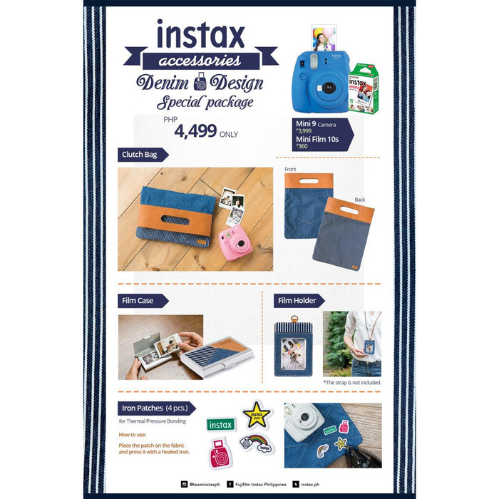 AKSESORIS Package Instax Mini 9 TANPA INSTAX MINI 9