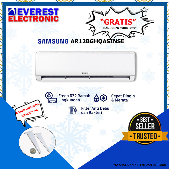 AC SAMSUNG STANDARD AR12BGHQASINSE 12 BGHQ 1,5PK (R32)