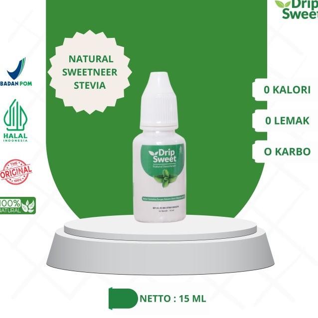 

Dripsweet Gula Stevia Pemanis Ala Cair 15Ml