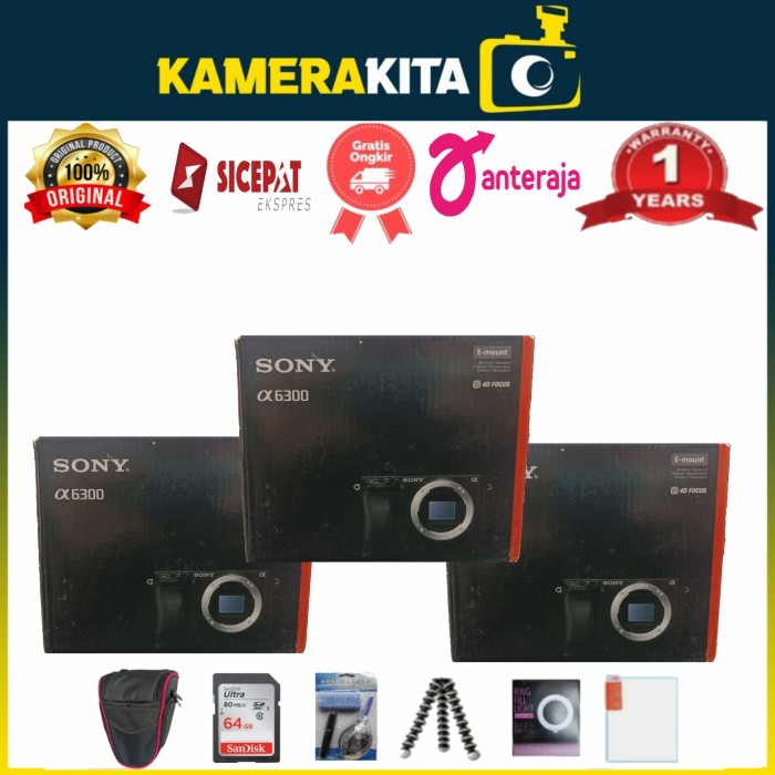 SONY A6300 BODY ONLY / KAMERA SONY A6300 BODY ONLY / SONY A6300