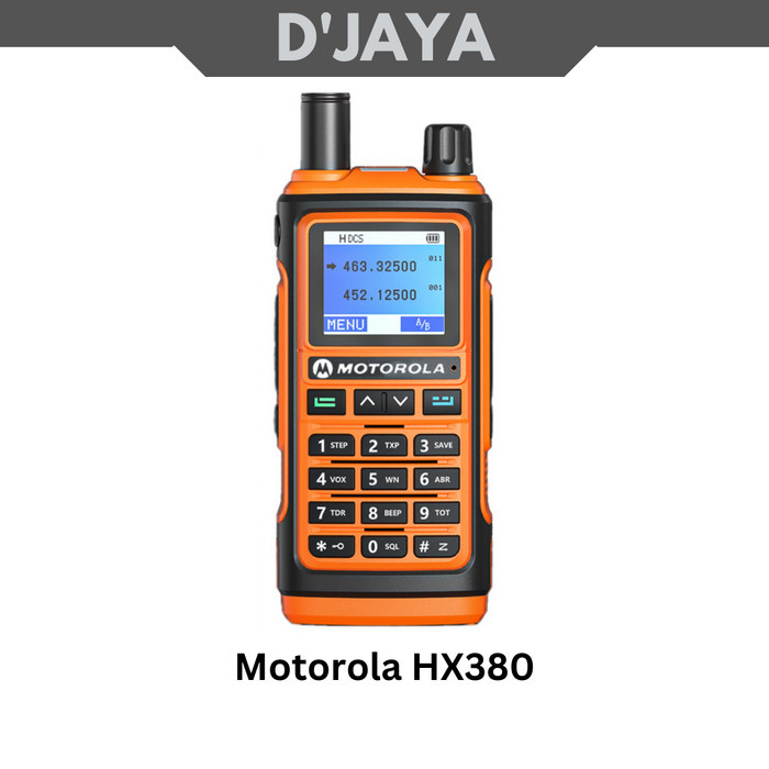 HT Motorola HX380 10 Watt Walkie Talkie Motorolla HX 380 Waterproof