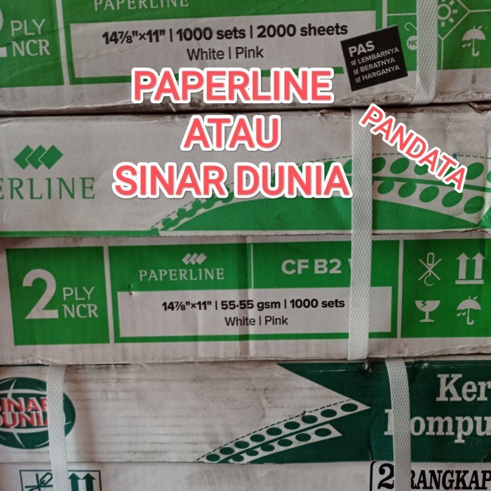 

kertas komputer ncr 2ply 14 7/8 X 11 B2