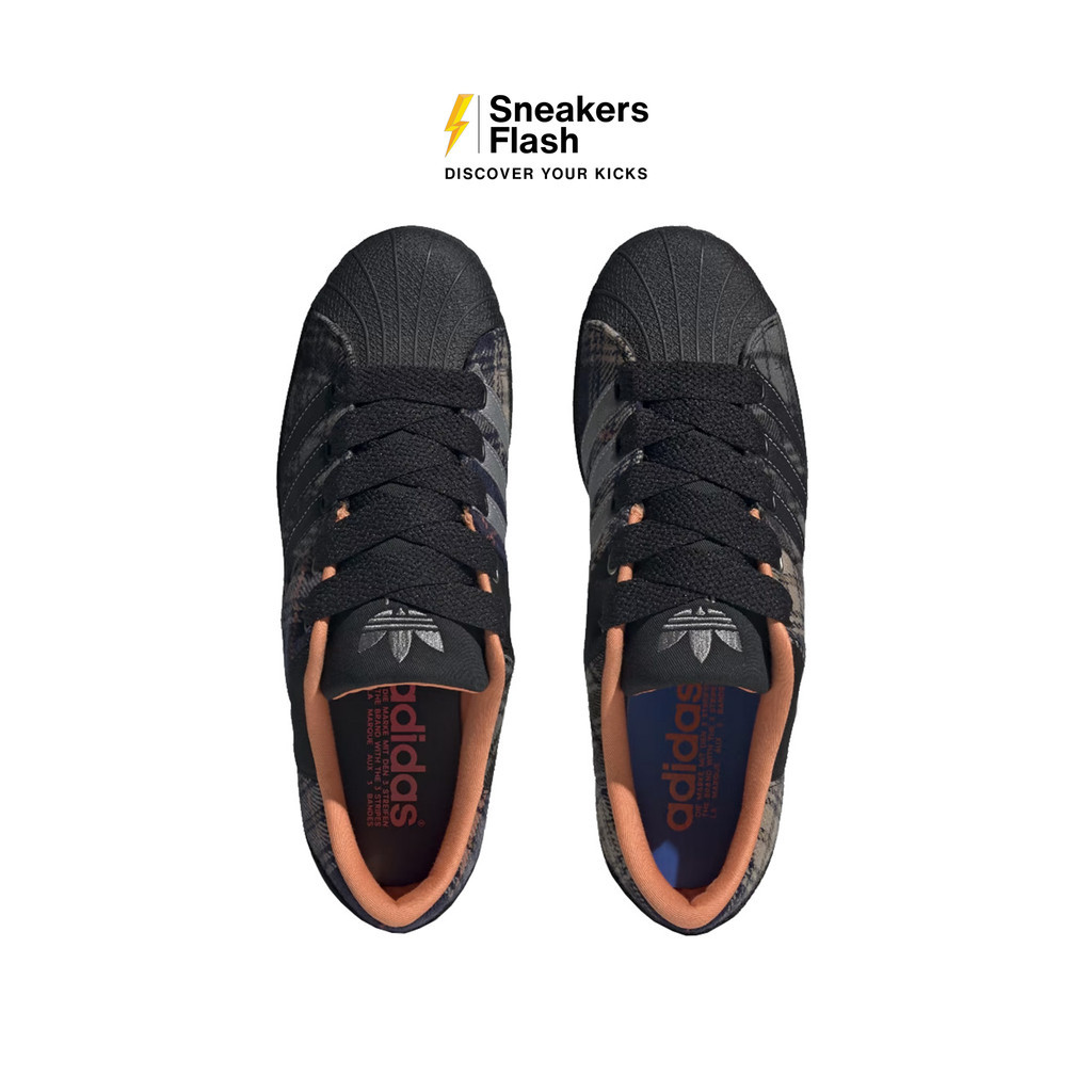 ADIDAS Superstar Supermodified Core Black Sepatu Sneakers Unisex - GY2552 - Size 38