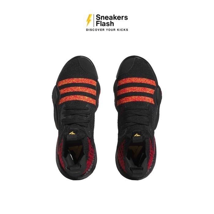 ADIDAS Trae Young 2 Basketball Black Red Sepatu Basket Pria - HQ0986 - Size 40.7