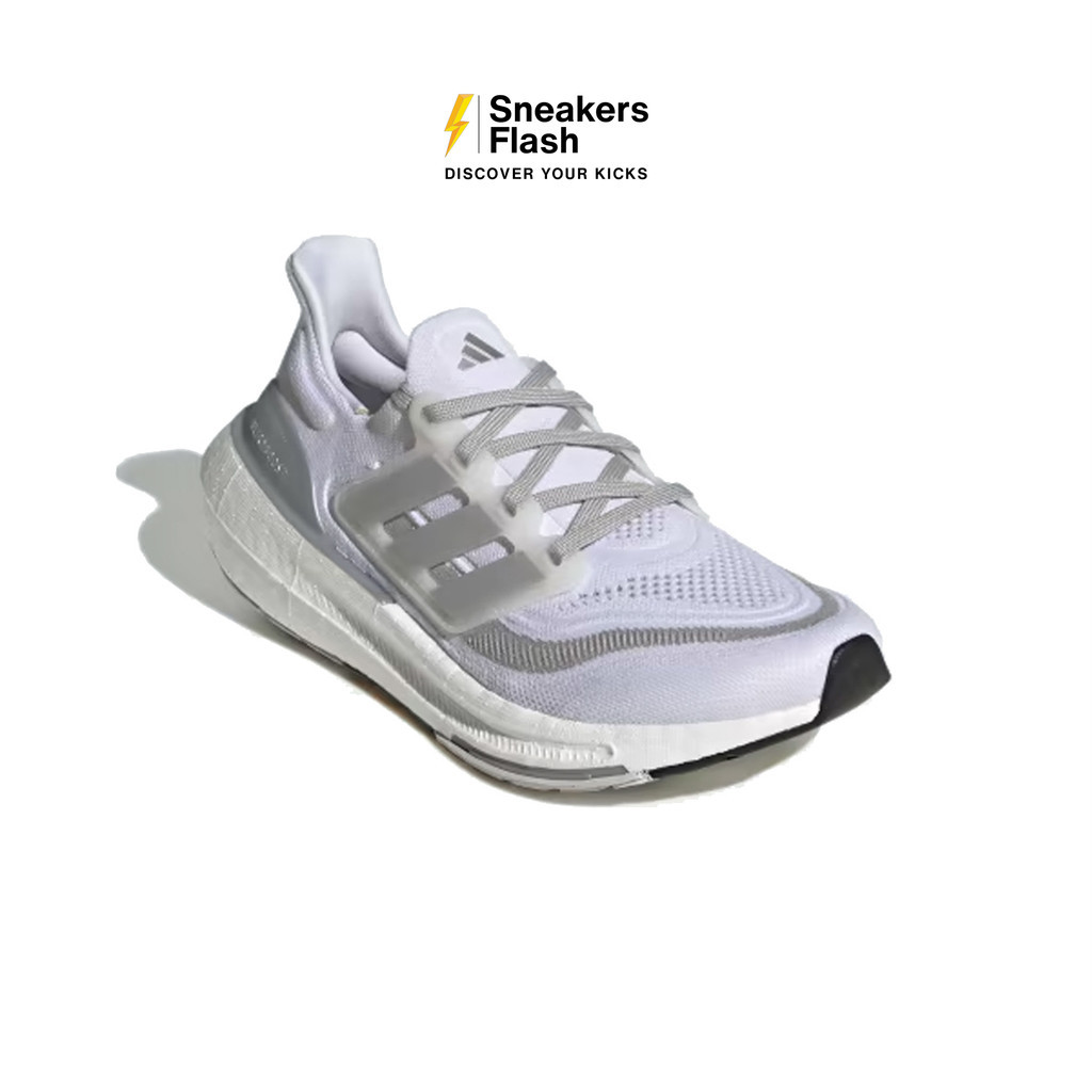 ADIDAS Ultraboost Light White Silver Sepatu Lari Wanita - IG8279 - Size 37.3