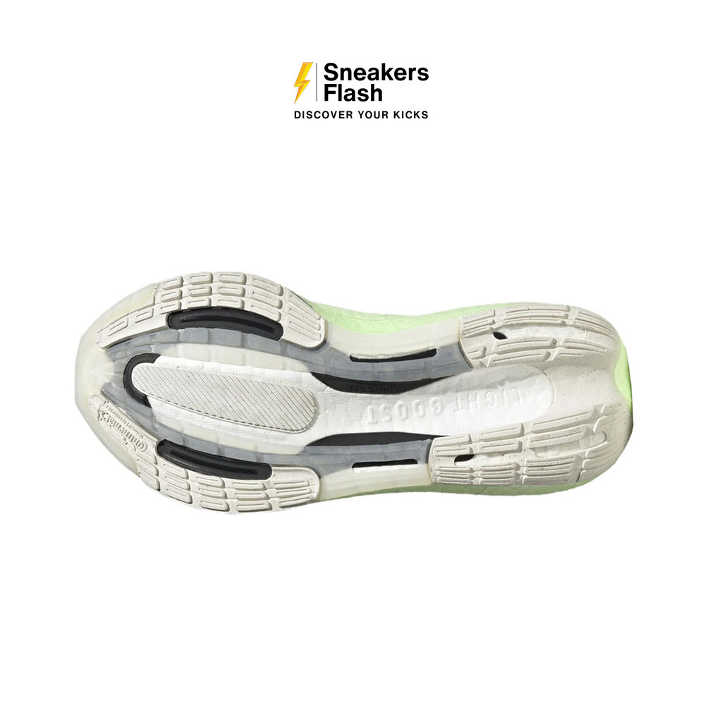 ADIDAS Ultraboost Light Chalk White Dash Green Sepatu Lari Wanita - IG7964 - Size 38