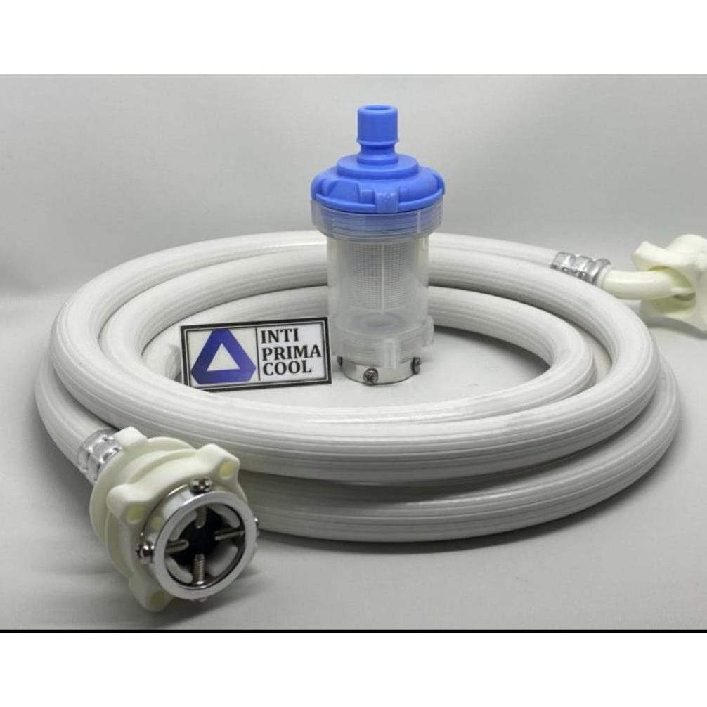 Diimitr Paket Hemat, Filter Air Dan Selang Mesin Cuci Lg Panasonic, Electrolux Medin Cuci 1 Tabung (