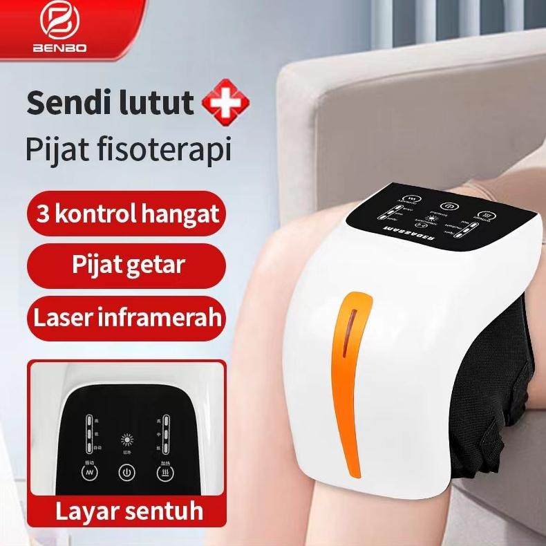 Anton Benbo Alat Pijat Lutut / Alat Fisioterapi Inframerah /Alat Jat Lutut / Bantalan Lutut Multi Fu