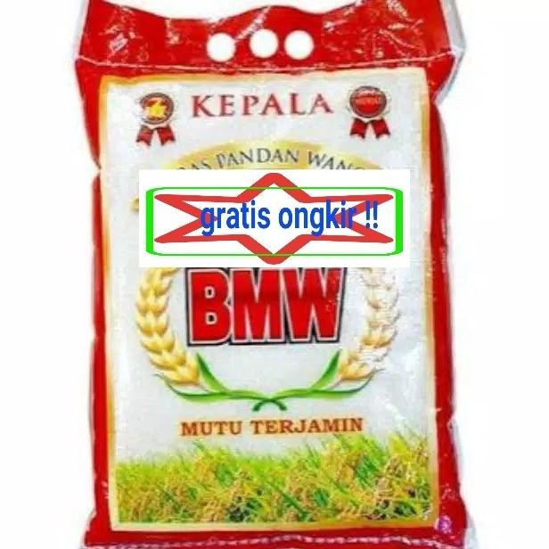 

TERSEDIA BERAS CAP MEREK BMW PANDAN WANGI 5 KG ASLI PULEN MURAH ENAK