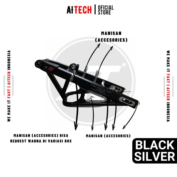 Swing Arm Ninja RR Daily Harian Aitech