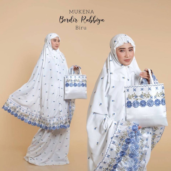 Mukena Dewasa Bordir Rabbiya