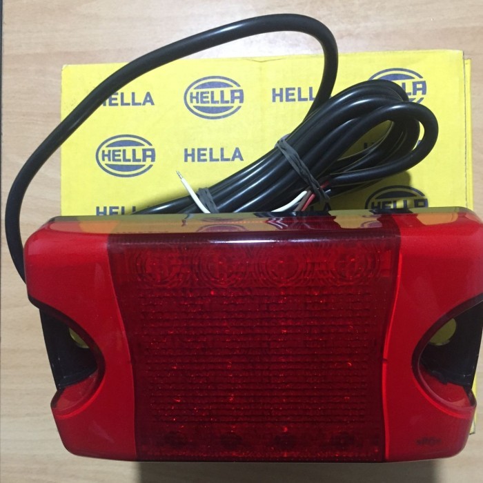 Lampu Stop Rem Truk Truck Trailer LED Hella 2331 12v 24v Original
