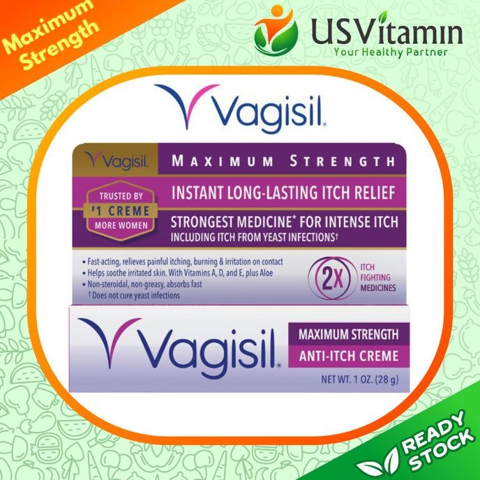 Vagisil Anti Itch Cream Anti Gatal - Original [terbaik]