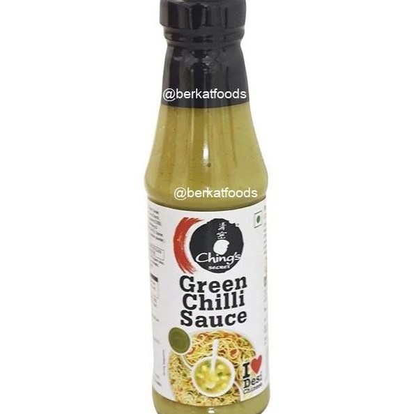 

Green Chilli Sauce Ching'S Secret / Saus Sambal Cabai Cabe Hijau India