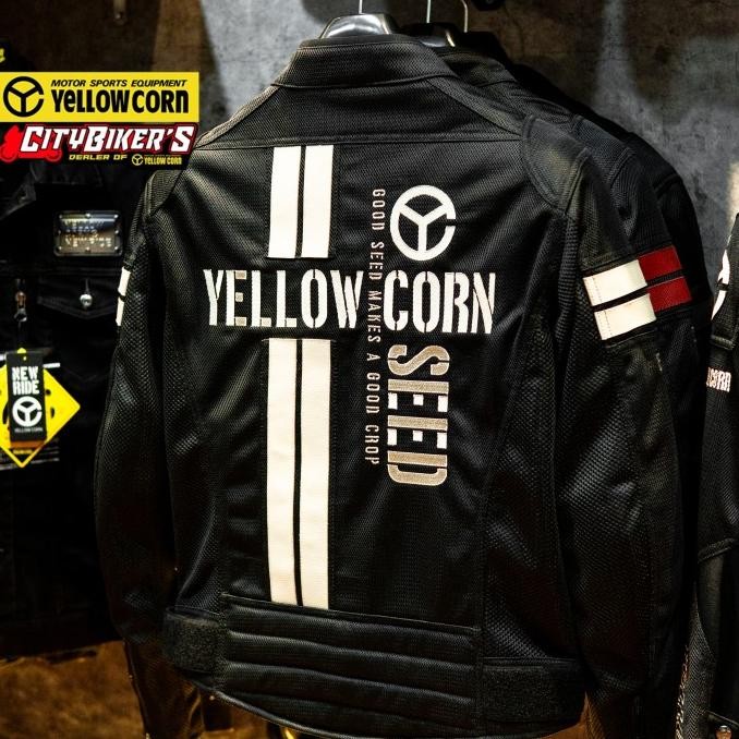 Yellowcorn Jacket Seed Sj4103 Ivory Black / Yellowcorn 2024  Barangbaru