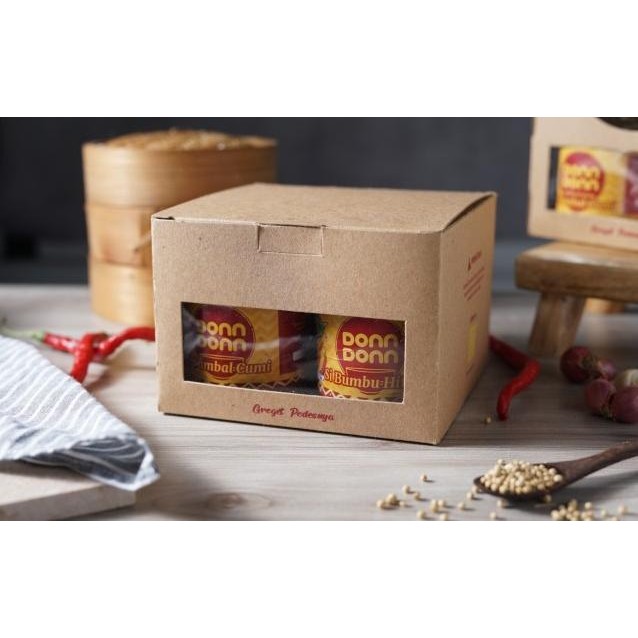 

Bundling 4 Varian Sambal X Bawang Sambal Terasi Bumbu Hitam Chilioil