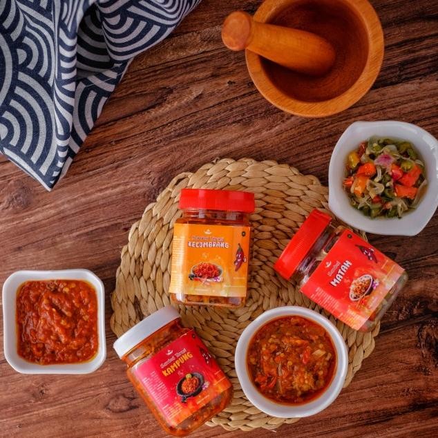 

Sambal Terasi, Sambal Kecombrang, Sambal Matah