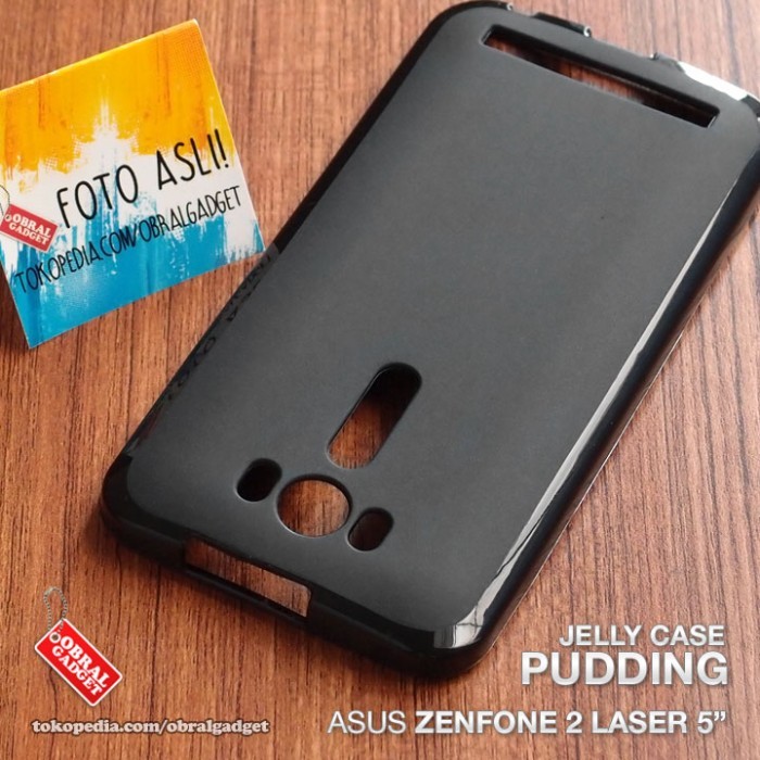 Asus Zenfone 2 Laser Soft Gel Jelly Silicon Silikon TPU Case Softcase