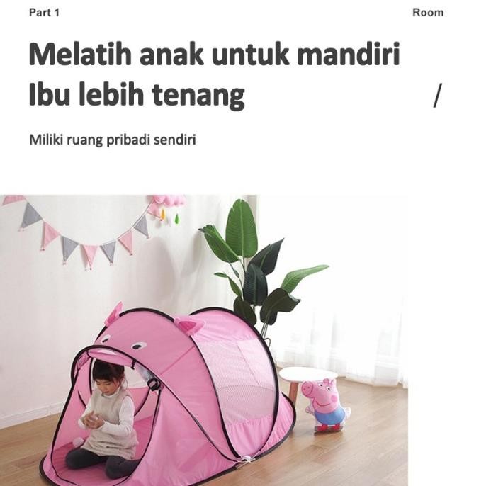 Tenda Camping Anak Lipat/Tenda Anak/Tenda Camping Anak Lipat Mainan/Tenda Anak Karakter / Tenda Anak