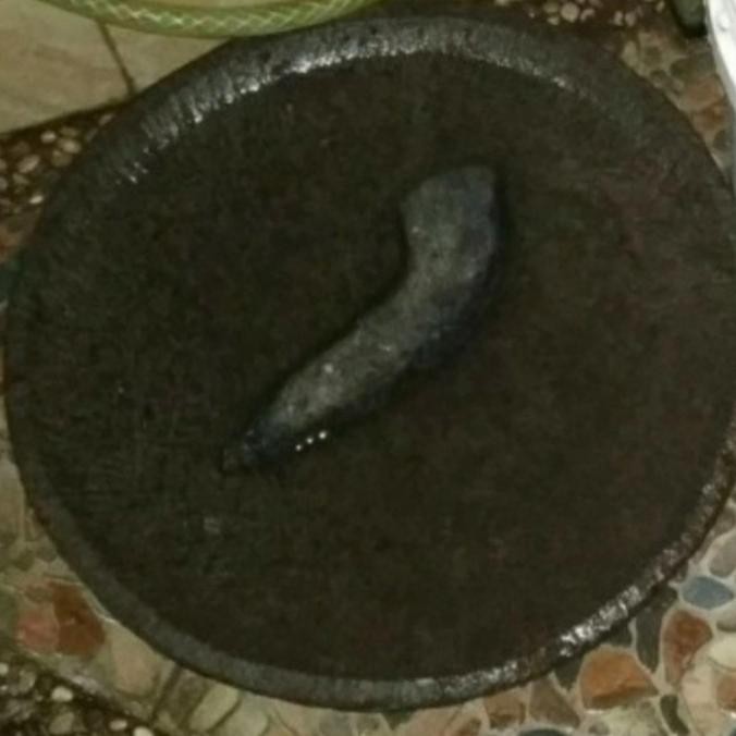 

Cobek Batu Asli + Ulekan 40 Cm Cobek batu jumbo SM88