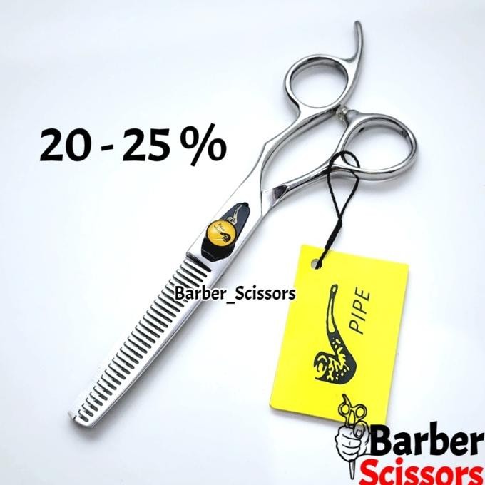 Gunting Pipe sepasang gunting rambut Barber salon