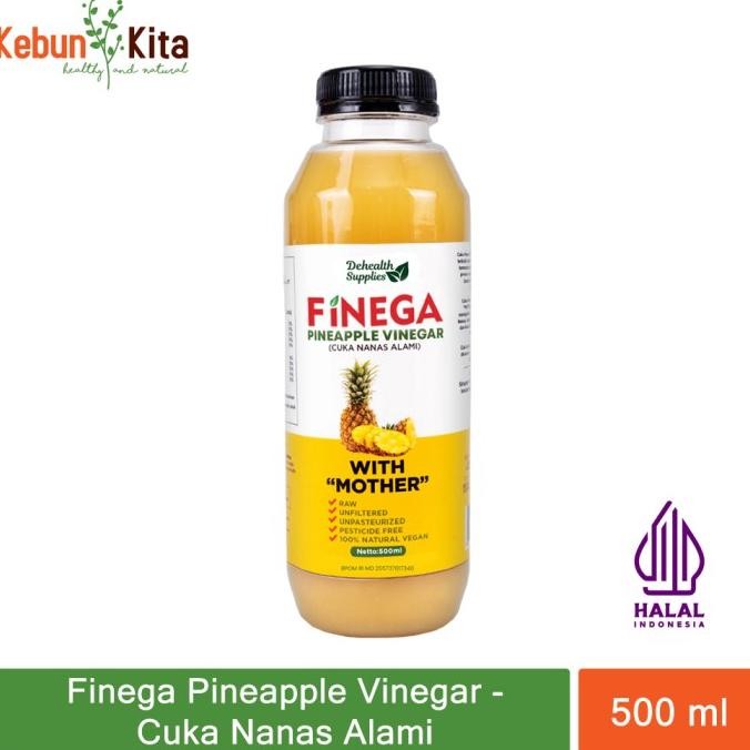 

Vinega Pineapple Vinegar with The Mother 500ml (Cuka Nenas Vinega)