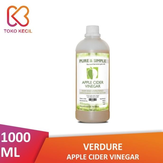 

Verdure Apple Cider Vinegar 1000 ML - 1 LT - Cuka Apel