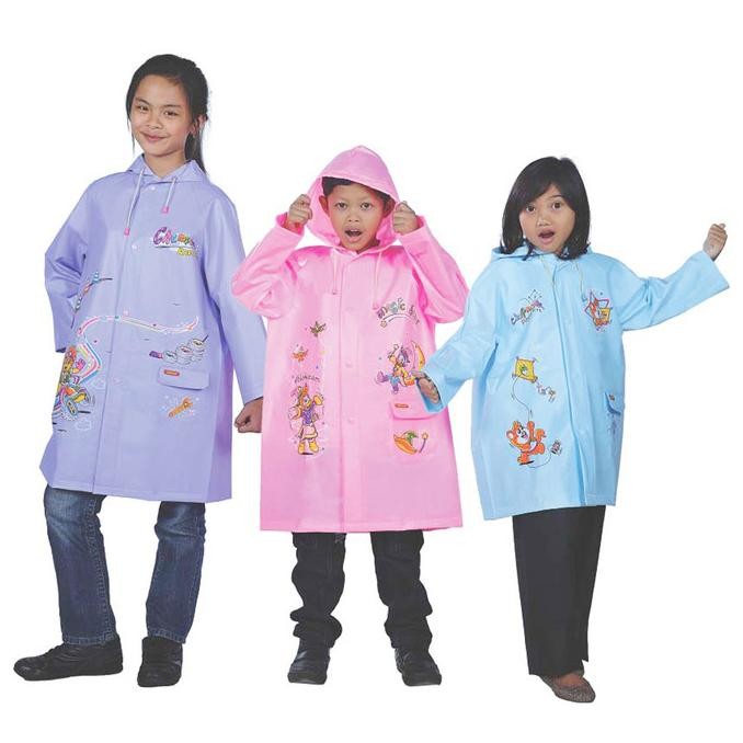 TIGER HEAD JAS HUJAN ANAK KECIL 68201 - MANTEL HUJAN ANAK