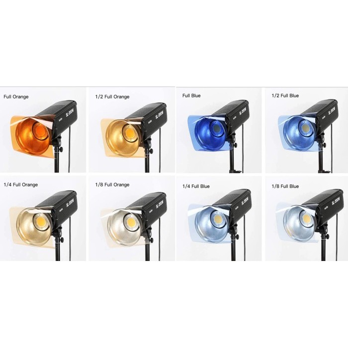 Cto Ctb Gel Filter Color Temperature Orange Blue Efek Warna Video Foto