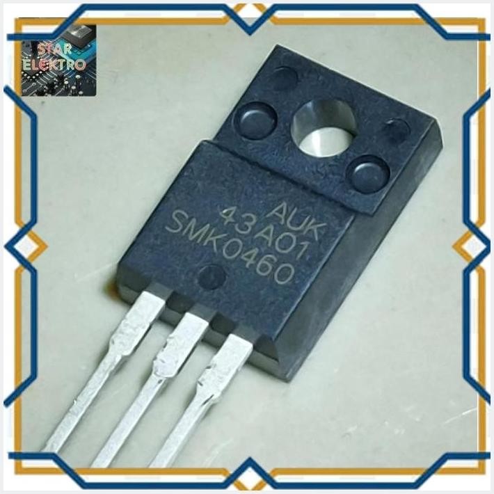 [STA55] SMK0460 TO-220F AUK SMK 0460 SMK0460F N-CHANNEL MOSFET 4A 600V FET