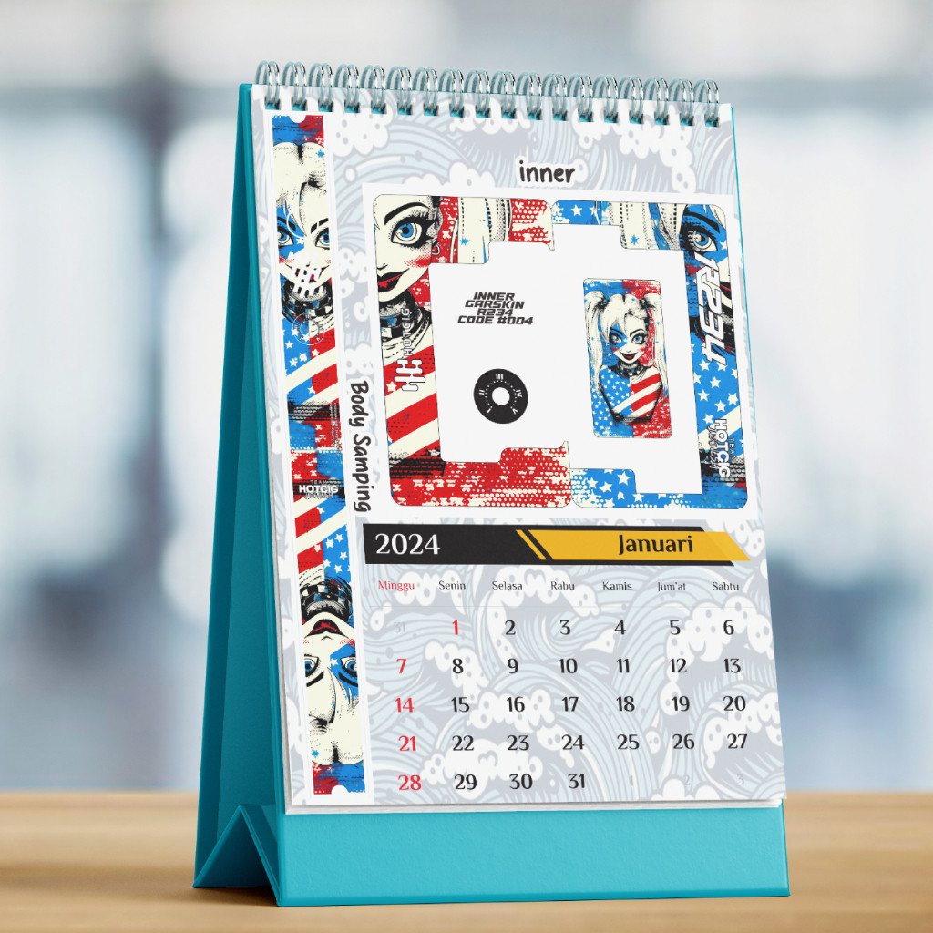 

Wrap* R233r234 4 Wrap Skin Stiker Garksin CUSTOM Gratis (2pcs)