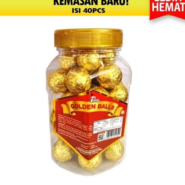 

Tobelo Golden Balls Toples 200Gr Coklat 40 Pcs Halal