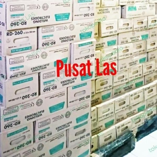 Kawat Las RD260 2.6mm NIKKO STEEL Elektroda RD 260 2.6 mm Dus 5kg 5 kg