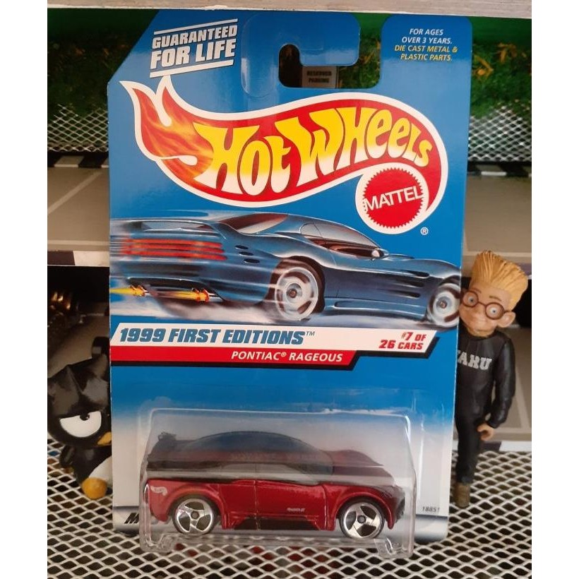 Hot Wheels Pontiac Rageous First Edition