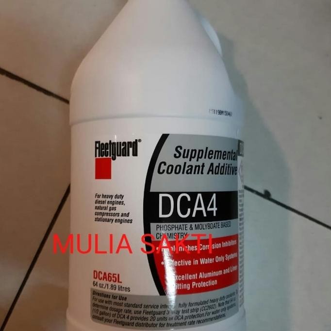 Fleetguard Dca65L Dca4 Coolant Additive Original