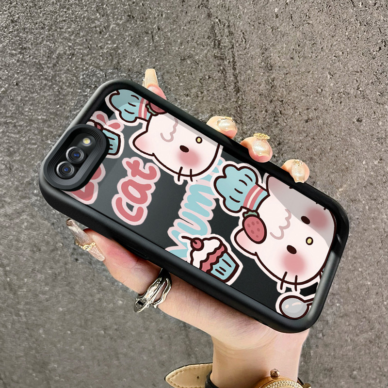 Casing Hp OPPO A5 A3s A12E Realme C1 Case Casing lembut HP Kesing kartun Hello Kitty Softcase ponsel