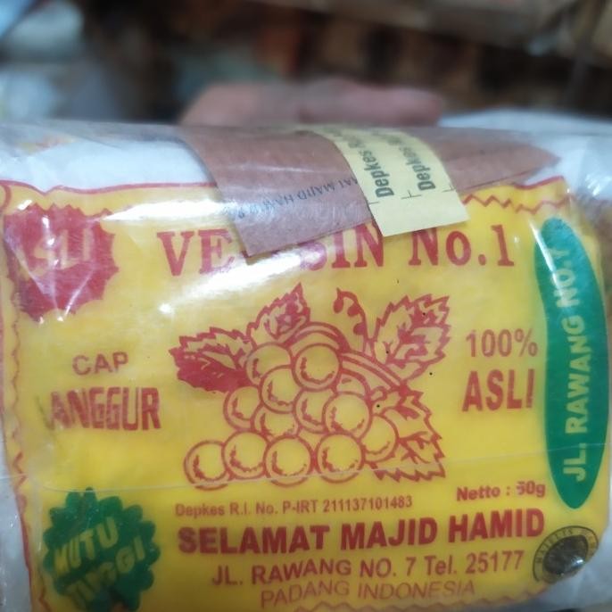 

BUMBU MASAKAN PADANG VEKSIN ISI 20 BUNGKUS ES77