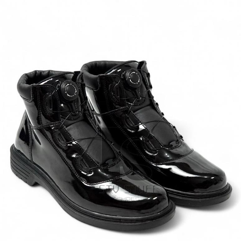 Sepatu Polisi Pdl Pdh Satpam Satpol Pp Webest Polantas Tali Putar Pria Keren