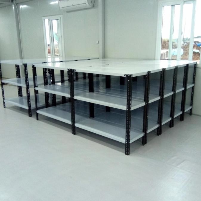 Rak Meja Besi 3 susun