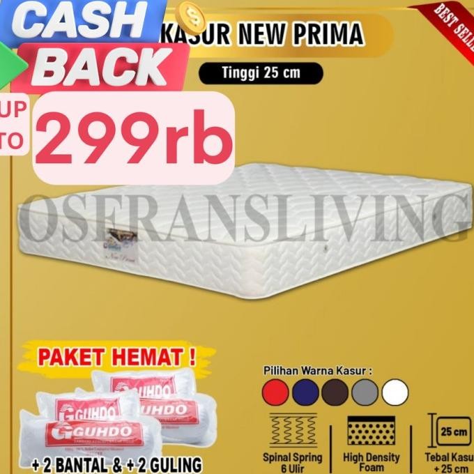Guhdo Springbed New Prima - 120x200 - Hanya Kasur / Mattress
