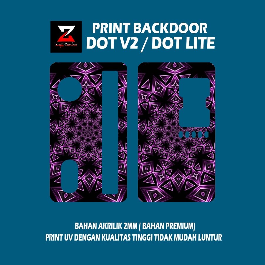 

Wrap* Backdoor Akrilik Dotv2lite Print Uv Panel Transparant Wrap Skin Stiker Garksin CUSTOM Gratis (2pcs)