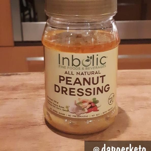 

Saus Kacang Peanut Dressing Gado-Gado Sate Keto Friendly