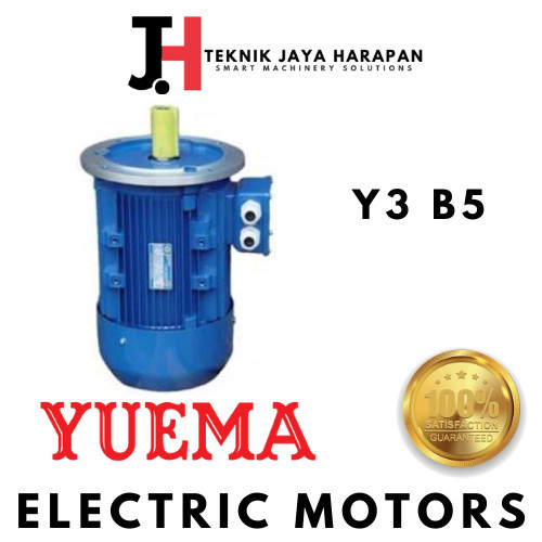 DINAMO ELECTRIC MOTOR YUEMA Y3 6P 37KW 50HP 3PHASE 380V B5 / DINAMO / MESIN PENGGERAK DINAMO / ELEKT