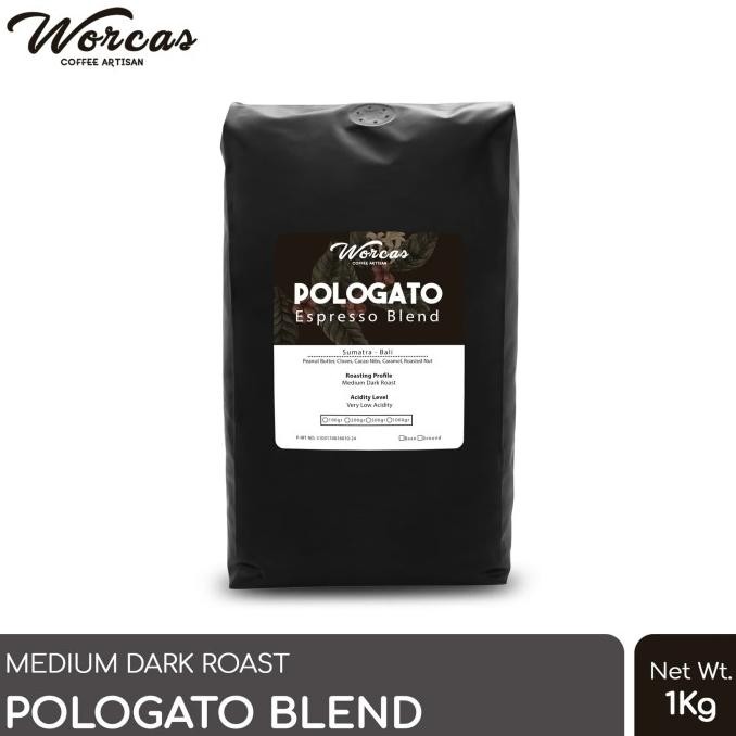 

Worcas Kopi Pologato Espresso Blend 1 Kg