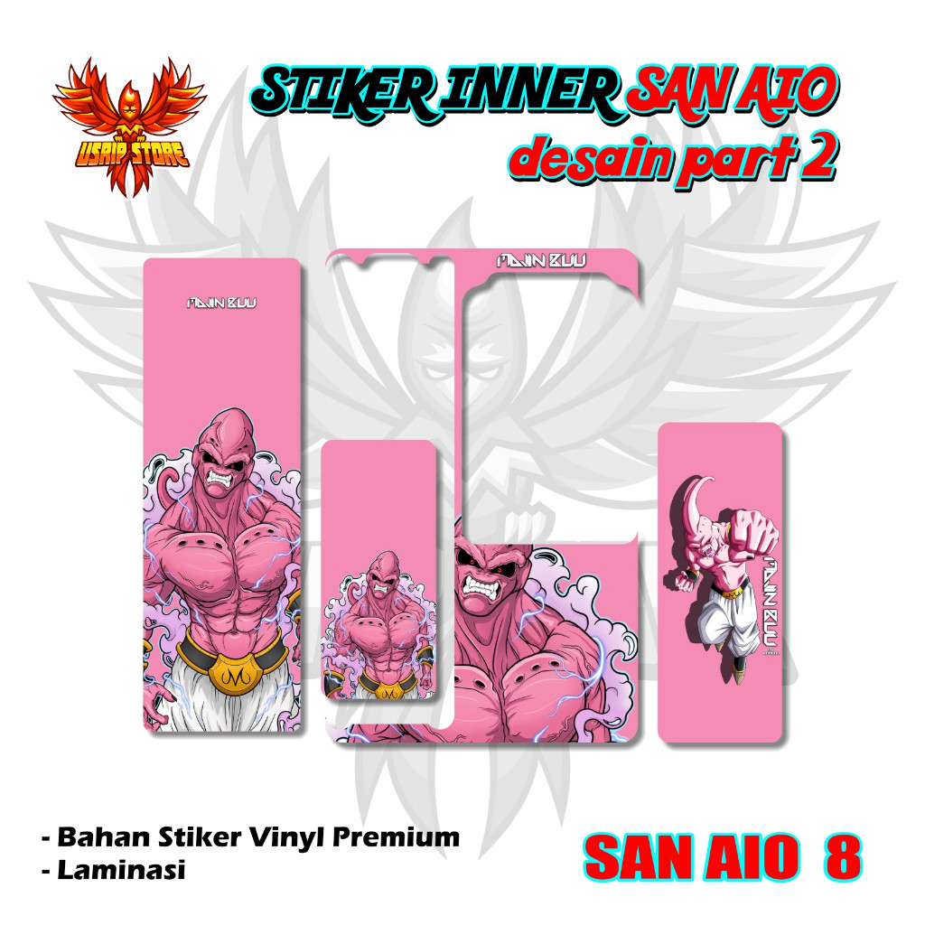 

Wrap* Stiker San Aio Desan Part 2 Wrap Skin Garksin CUSTOM Gratis (2pcs)