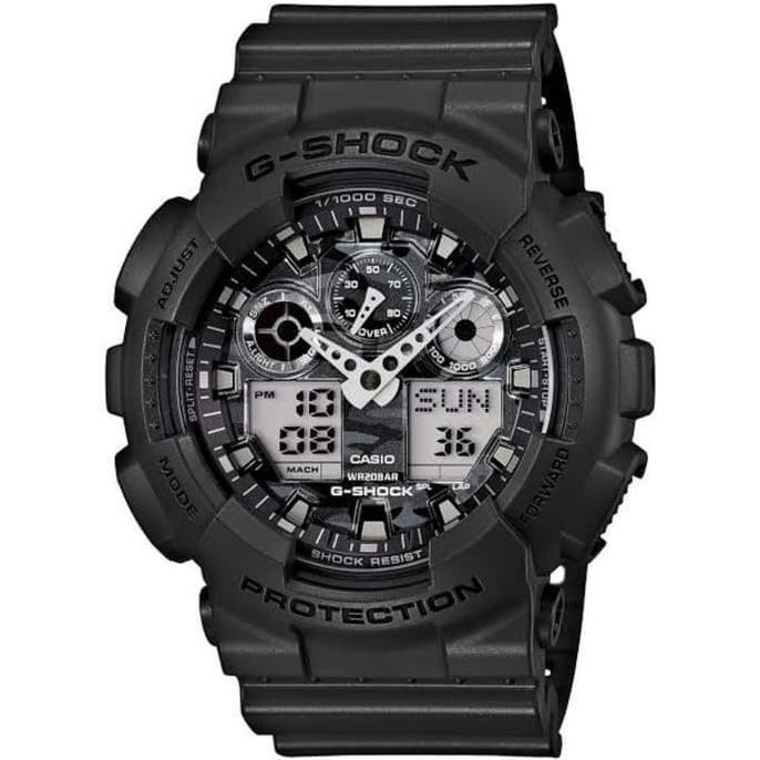 CASIO GSHOCK GA-100CF -8ADR GA100CF-8ADR ORIGINAL & GARANSI RESMI