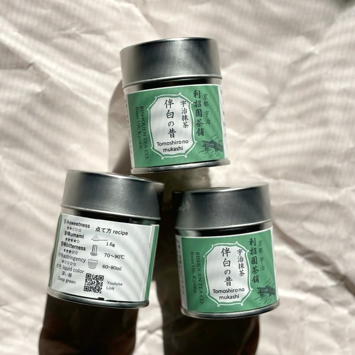 

[RISHOUEN] Tomoshiro no Mukashi Ceremonial Grade Matcha (30g)