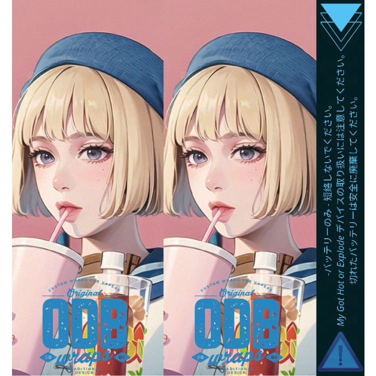 

Wrap* Stiker Wrap Baterai 18650 Odb X Waifu Volume 5 Colour 19 Wrap Skin Stiker Garksin CUSTOM Gratis (2pcs)