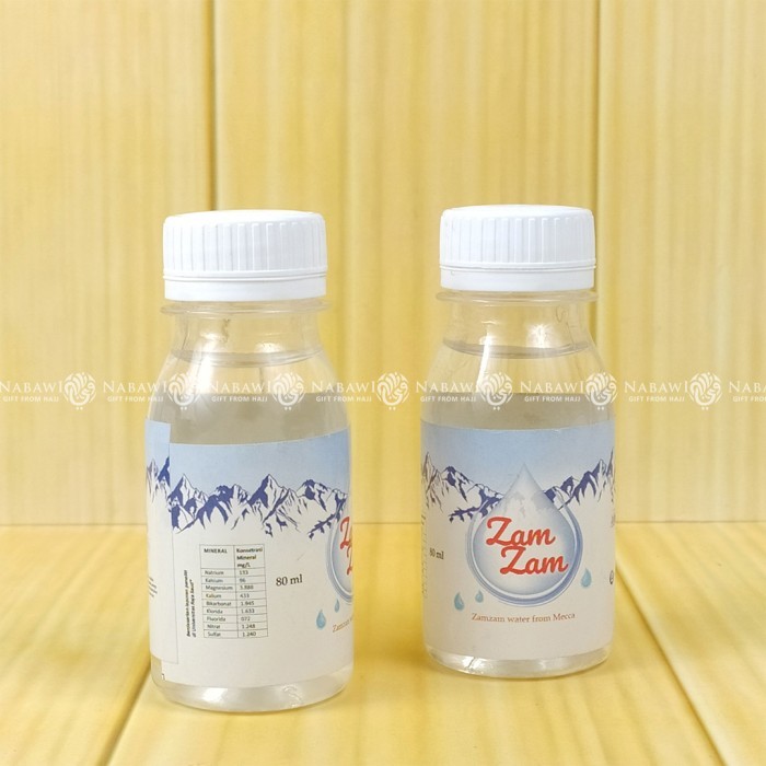 

Air Zam Zam 500 Ml Kemasan Botol Asli Original Oleh Oleh Haji Umroh